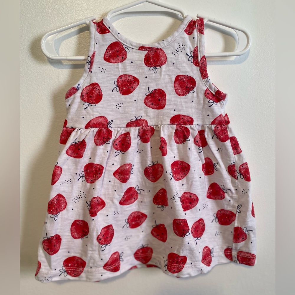 Little Me Strawberry Dress